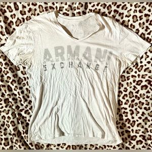Armani exchange graphic T-shirt, L